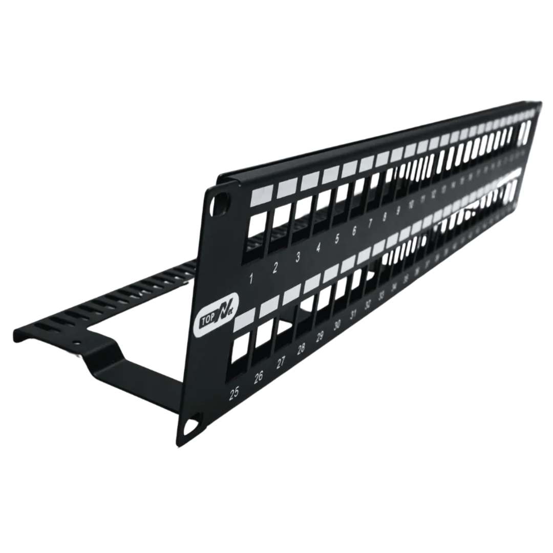 TPN-PD86AF – STP PATCH PANEL 48 PORTS CAT6 FTP – TOPNet